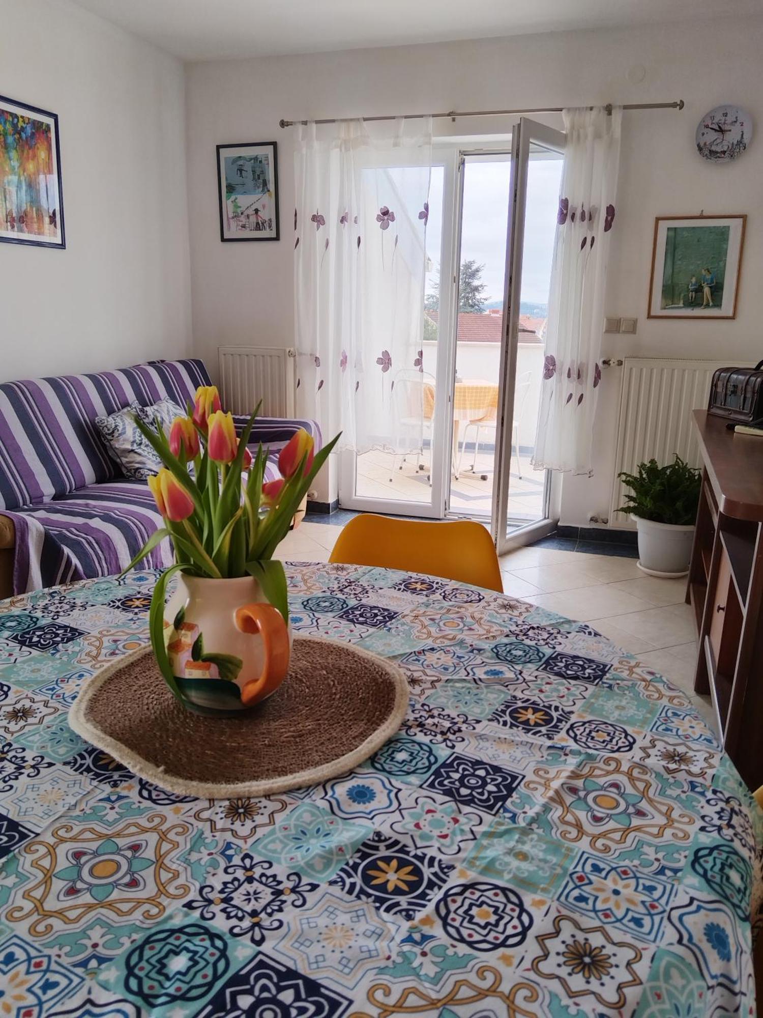 Apartment Ljudmila Vodice Eksteriør bilde